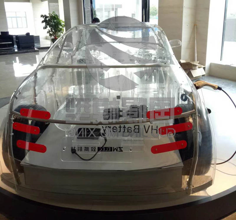 透明车模型